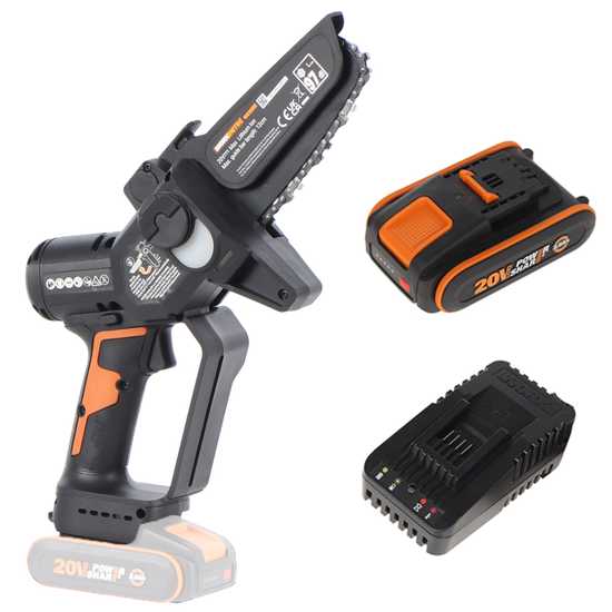 Worx Nitro WG325E - Akku-Astkettensu00e4ge 20V/2Ah